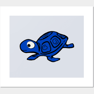 Blue_Turtle Posters and Art